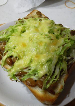 お便秘解消☆栄養満点トースト☆-レシピのメイン写真