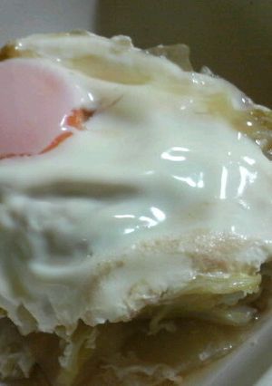 白菜の卵とじ(薄味)-レシピのメイン写真