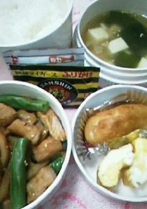 出動！ランチジャー★豚と根菜の辛味噌炒め-レシピのメイン写真