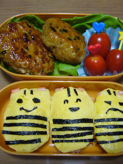 @@しましまっち三兄弟@@キャラ弁@@-レシピのメイン写真