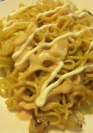 明太焼きそば-レシピのメイン写真