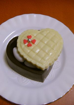 ♡～ハートのチョコＢＯＸ～♡-レシピのメイン写真