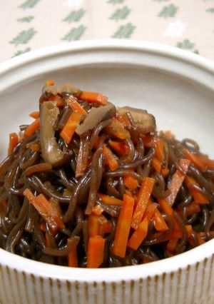 糸こんにゃくの中華風❀炒り煮-レシピのメイン写真