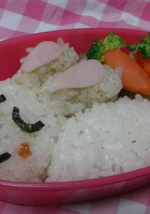 お昼寝うさぎちゃん*キャラ弁当-レシピのメイン写真