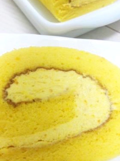かぼちゃのロールケーキ-レシピのメイン写真