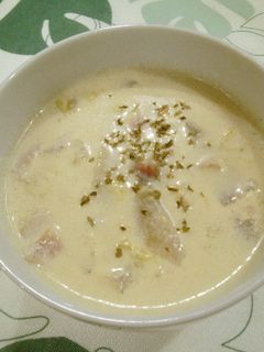 冬瓜と白菜の豆乳スープ-レシピのメイン写真