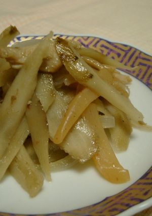 ごぼうを中華風に味わう❀お手軽おかず-レシピのメイン写真