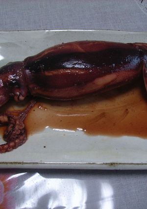 イカの丸ごと煮-レシピのメイン写真