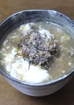 あさり汁を使ったキノコ雑炊-レシピのメイン写真