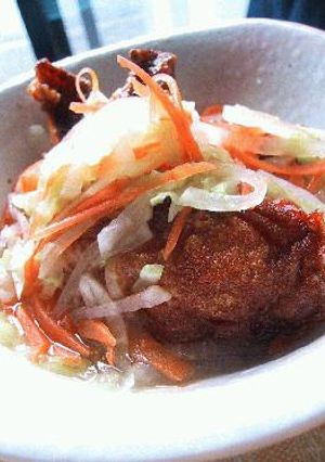 手羽唐揚げのたっぷり野菜あん。-レシピのメイン写真