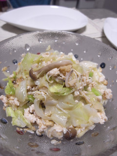 キャベツと鶏挽き肉のサラダ-レシピのメイン写真