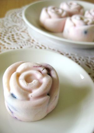 ブルーベリーミックスレアチーズケーキ-レシピのメイン写真