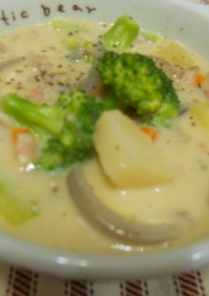 コーンスターチのシチュー♡カルシウム三昧-レシピのメイン写真