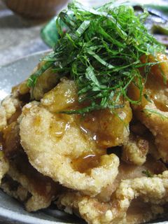 薄切り豚の唐揚げ しそ風味-レシピのメイン写真
