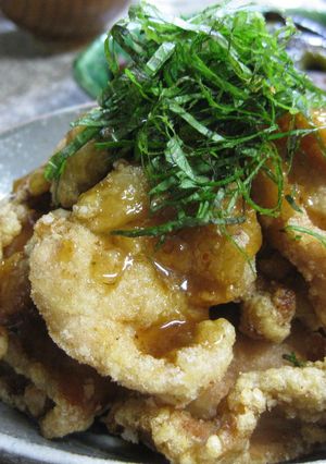 薄切り豚の唐揚げ　しそ風味-レシピのメイン写真