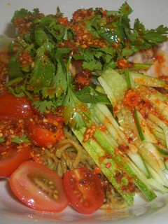 モロヘイヤの冷麺-レシピのメイン写真