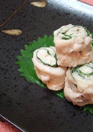 ルクエで簡単★かじきまぐろの大葉巻き-レシピのメイン写真