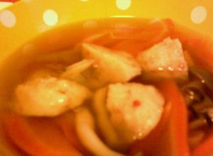 魚すり身とキノコのスープ★ぶっこみ料理-レシピのメイン写真