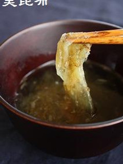 おぼろ昆布で料亭のおつゆ◆お吸い物-レシピのメイン写真