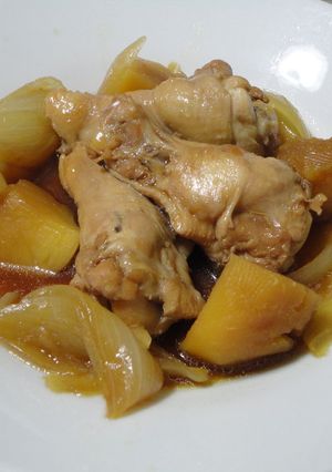 手羽元のしょうが醤油煮-レシピのメイン写真