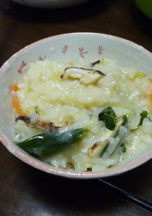 おなかに優しく☆松茸入り雑炊-レシピのメイン写真