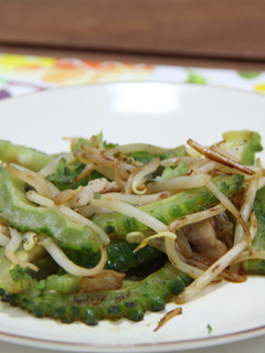 青じそ風味でもやしとゴーヤの炒めもの-レシピのメイン写真