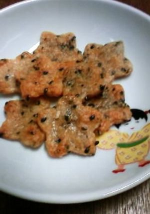 ちょっとだけよ♡残りご飯でおせんべい♪-レシピのメイン写真