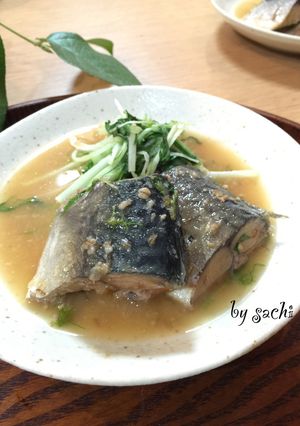 フライパンde鯖の味噌煮！-レシピのメイン写真