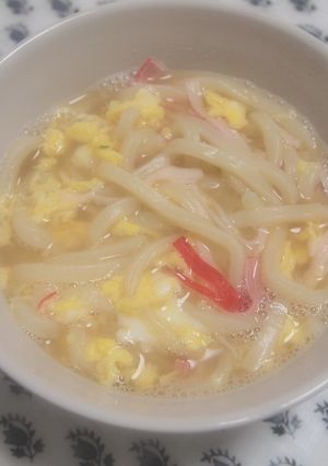 やさしい味のうどん-レシピのメイン写真