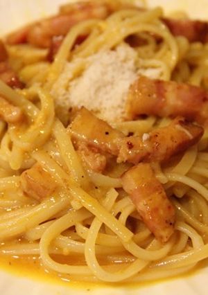 とろ~り♪本場ラッツィオ風カルボナーラ-レシピのメイン写真
