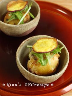 さつま芋揚げまんじゅう 和風あん-レシピのメイン写真