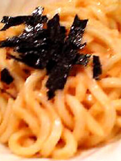ひとりでゴハン 辛ウマ明太子うどん-レシピのメイン写真