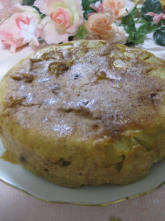 炊飯器で♡おから&米ぬかのりんごケーキ-レシピのメイン写真