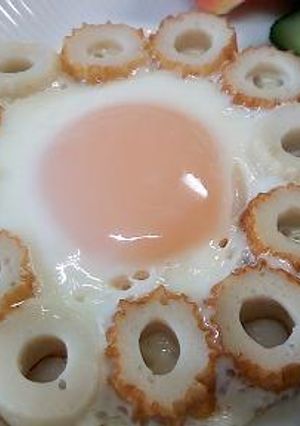 ちくわのわっ目玉焼き-レシピのメイン写真