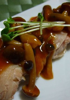 あっさり餡かけ豚肉チーズ巻き-レシピのメイン写真