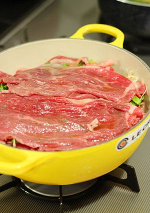 和牛とお野菜たっぷり重ね蒸し　中華風-レシピのメイン写真