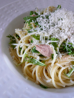 簡単☆混ぜるだけ☆水菜とツナのパスタ☆-レシピのメイン写真