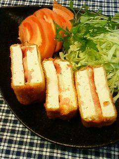 チーズでボリューム ★ヘルシー豆腐カツ-レシピのメイン写真