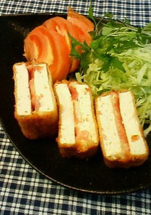 チーズでボリューム　★ヘルシー豆腐カツ-レシピのメイン写真