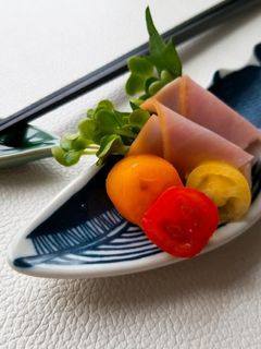 貝割れとシソのハム巻き-レシピのメイン写真
