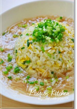 ホタテあんかけチャーハン♪-レシピのメイン写真