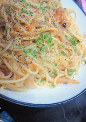 ブロッコリスプラウト＆トマトチーズパスタ-レシピのメイン写真
