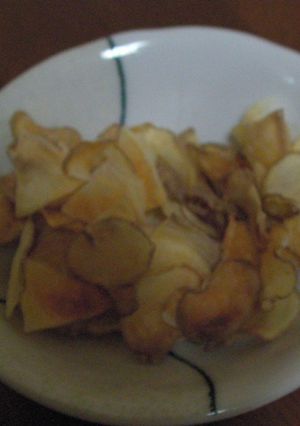 レンジ＆オーブンでポテトチップス-レシピのメイン写真