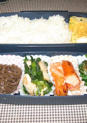 糸こんにゃくお弁当四苦八苦しています60-レシピのメイン写真