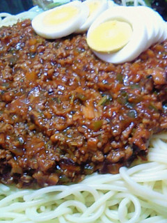 簡単!ミートソースでスパゲティ-レシピのメイン写真