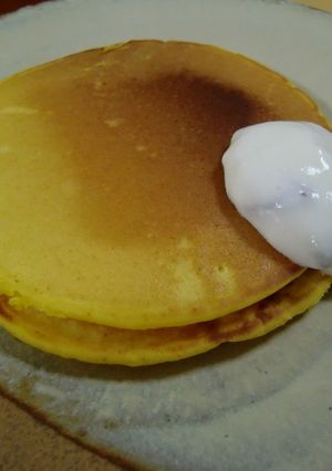 野菜生活でパンケーキ（覚書）-レシピのメイン写真