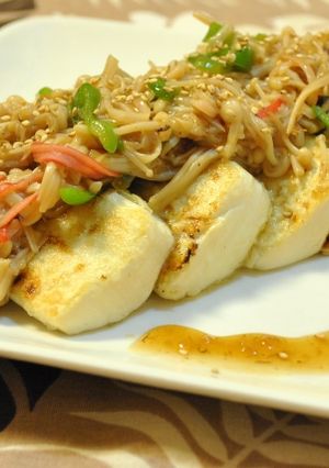 ☆青じそえのきだれde絶品豆腐ステーキ☆-レシピのメイン写真