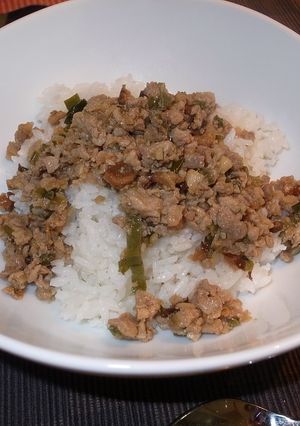 魯肉飯(ルーローハン)台湾の肉そぼろご飯-レシピのメイン写真