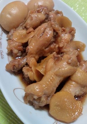 鶏手羽元のさっぱり煮-レシピのメイン写真