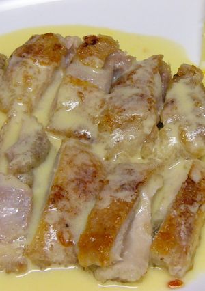 チキンのレモンプリンソース-レシピのメイン写真